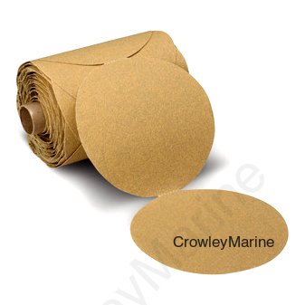 5" P80 STIKIT GOLD DISC ROLLS (7000119535)
