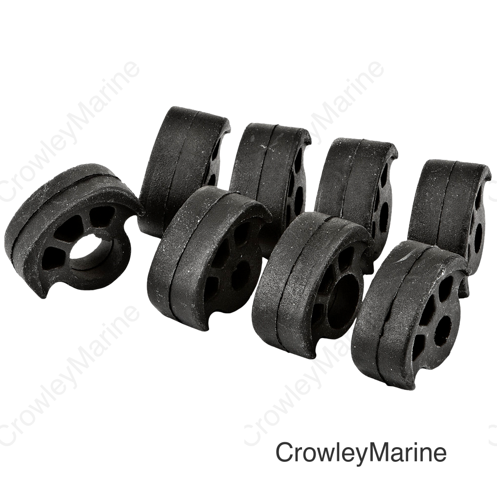 RUBBER INSERTS FOR #820-1916 PASSENGER FOOTPEGS