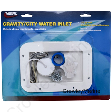 GRAVITY/CITY WATER INLET, WHITE, PKGD (RV0000568)