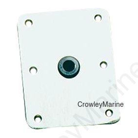 Springfield KingPin Standard Rectangular Stainless Steel Base, Satin Finish