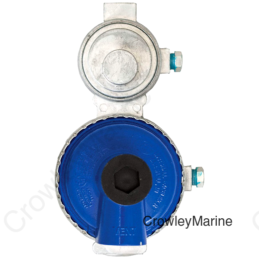 COMPACT LOW CAP 2 STAGE REGULATOR - END VENT PKG (RV0000461)