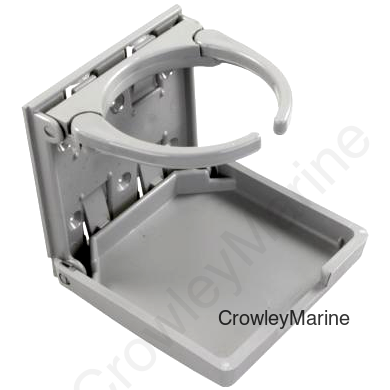ADJUSTABLE CUP HLDR  GRAY