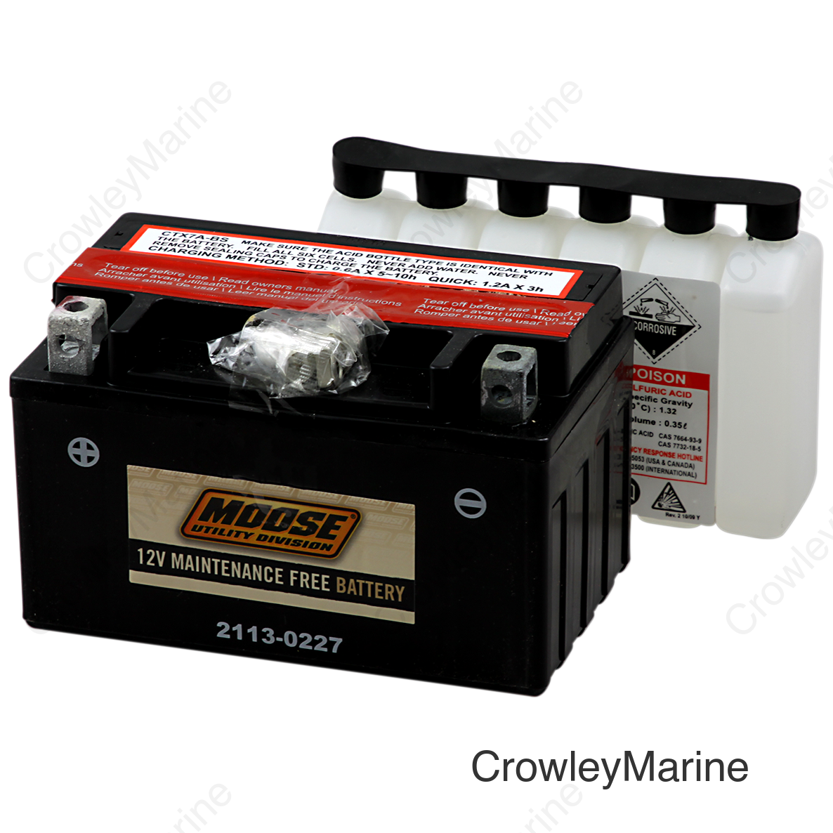 BATTERY YTX7A-BS