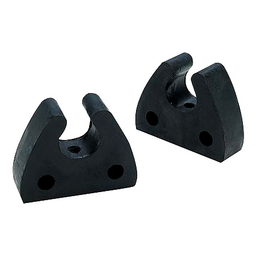 Seachoice Rubber Organizing Storage Clip, Black, Set of 2, One size thumbnail-4