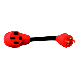 Valterra Dogbone Style Mighty Cord 12" Adaptor Cord for RV Generator thumbnail-0