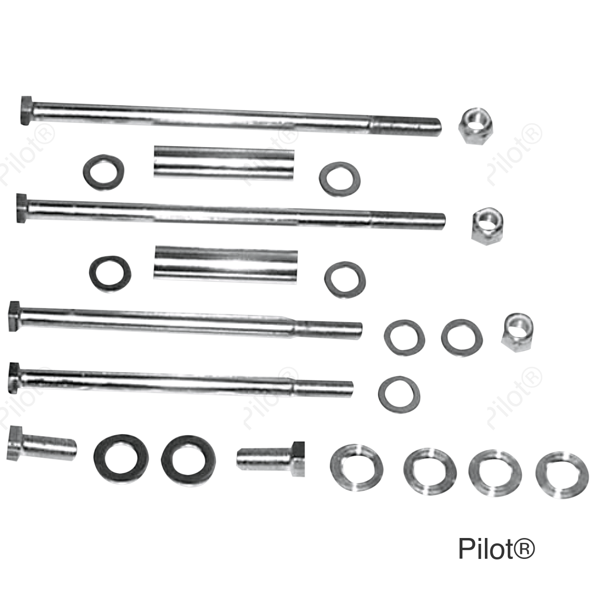 Motor Mount - Chrome - XL