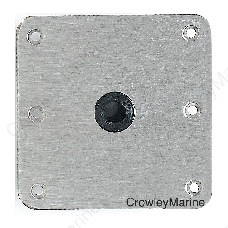 Attwood SP67739 Lock-N-Pin Base Plate 7" X 7"