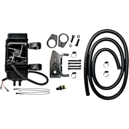 Fan-Assisted Oil Cooler Kit - Vertical Frame-Mount