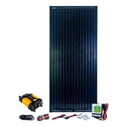 180 Watt Complete Solar Panel Kit (includes 300 Watt Inverter & 12 Amp Charge Controller) (50183) thumbnail-4