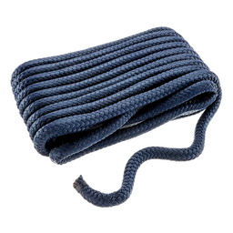 Seachoice Double-Braid Nylon Dock Line w/ Eye Splice, Pre-Shrunk, Heat Stabilized, 5/8 In. X 35 Ft., Navy Blue thumbnail-4