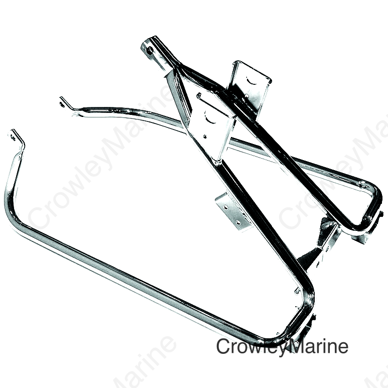 CHROME SADDLEBAG SUPPORT KIT FLT 09-13