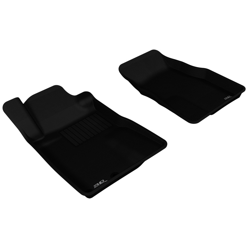 3D MAXpider 2005-2009 Ford Mustang Kagu 1st Row Floormat - Black