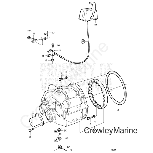 Hexagon Screw(V2) - Volvo Penta (955751)