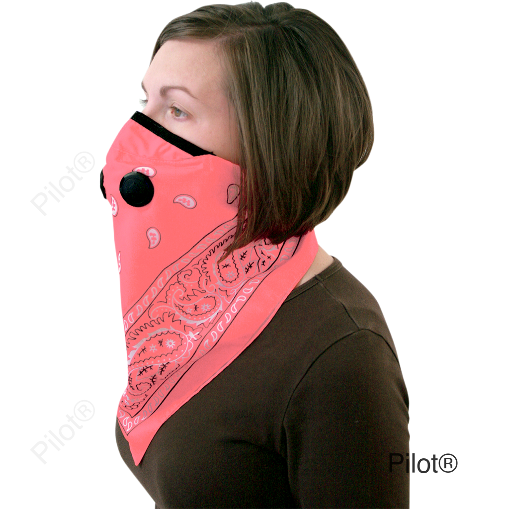 Bandana Dust Mask - Pink