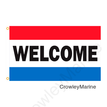 WELCOME 5 X 3 FLAG (4754-60)