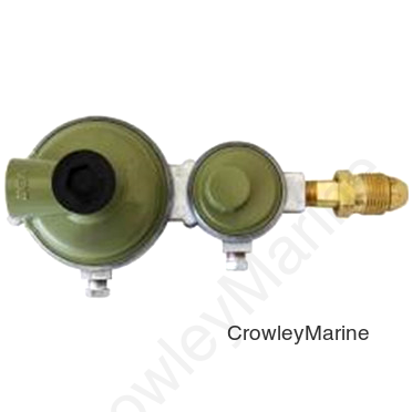 HIGH CAP COMPACT 2 STAGEREGULATOR - 90 DEG VENT (RV0000464)