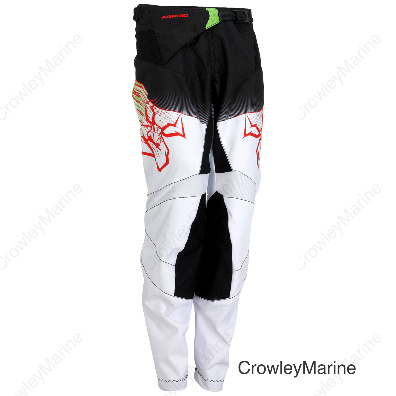 PANT YTH AGRD GN/RD/BK 18