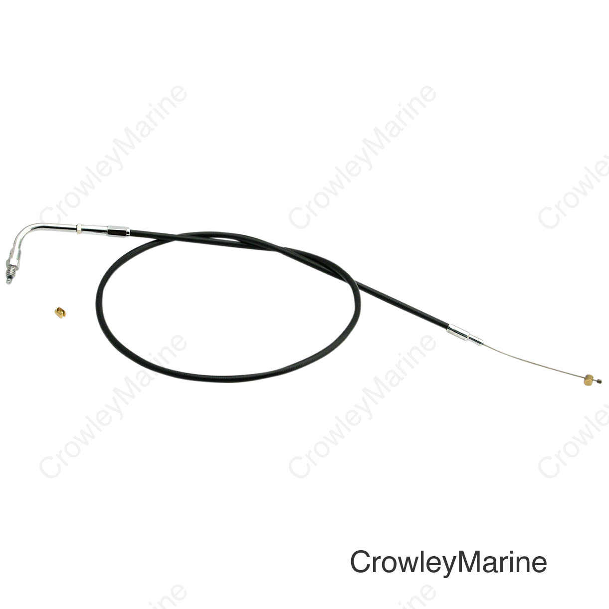 S&S Cycle 81-95 HD 48in Threaded Throttle Cable - Close Side