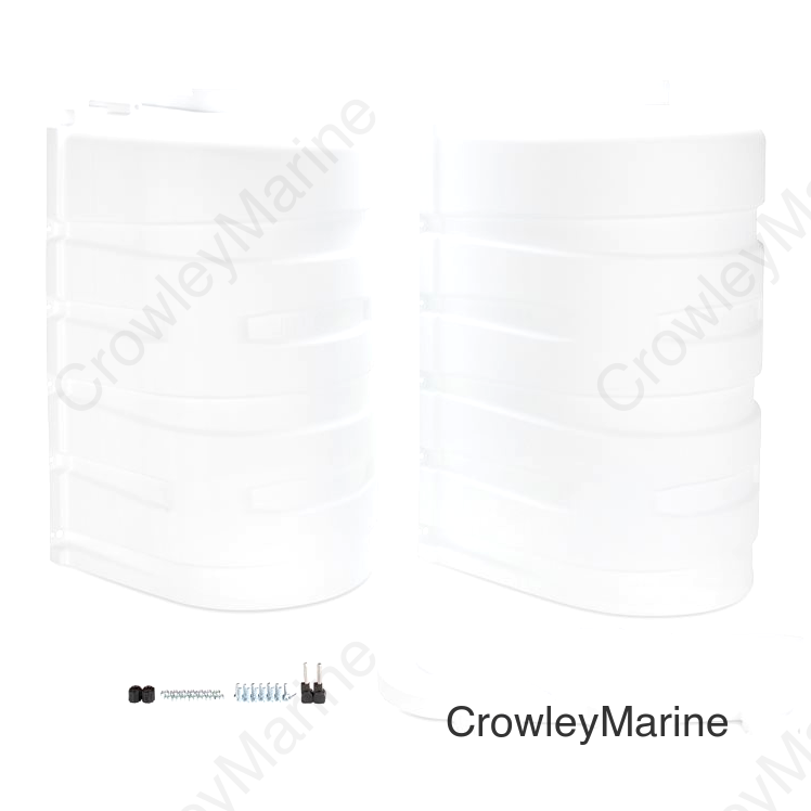 PROPANE TANK COVER DBL 30# WHT