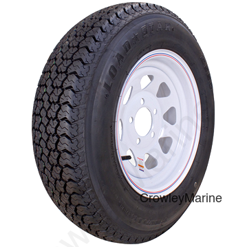 ST205/75D14"; 5-Hole Spoked Rim; Load Range C