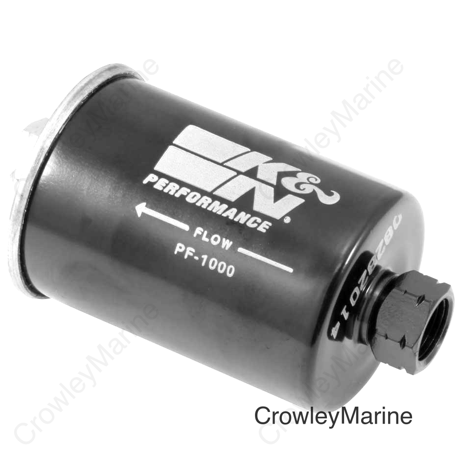 K&N Cellulose Media Fuel Filter 2.125in OD x 4.281in L