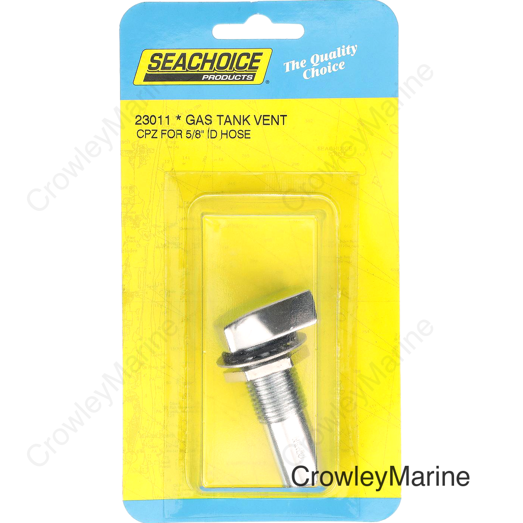 Seachoice Fuel Tank Vent Chrome 5/8 In., USCG Approved