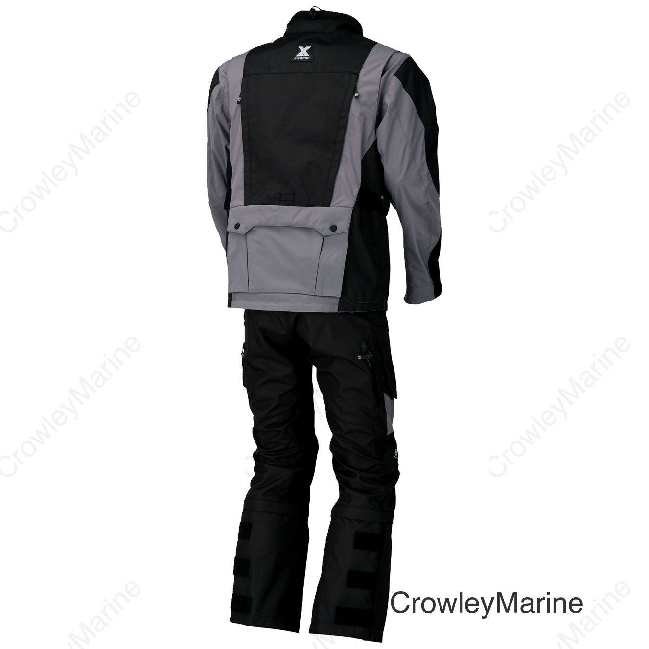 JACKET EXPEDITION BLACK/GRAY LG