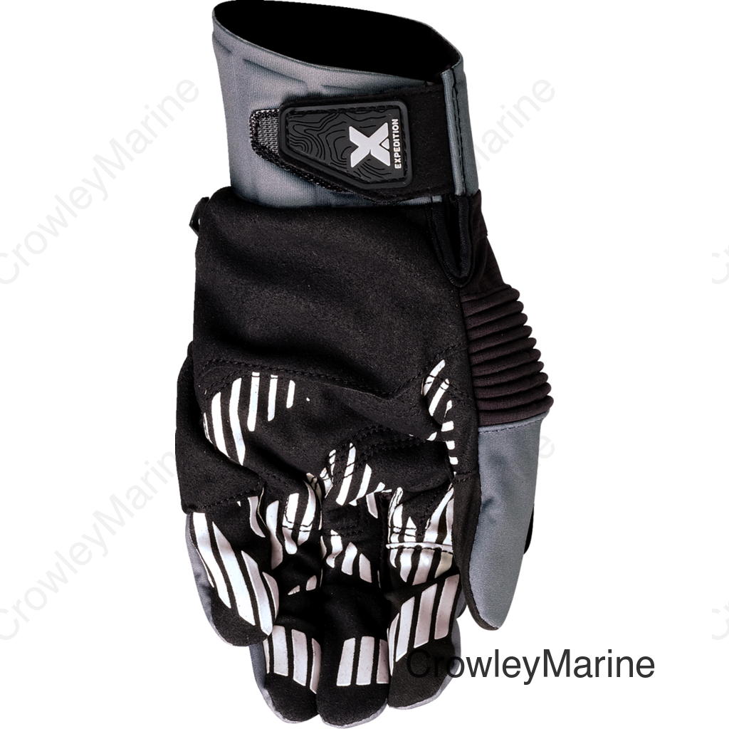 GLOVE EXPEDITION BLACK/GRAY MD