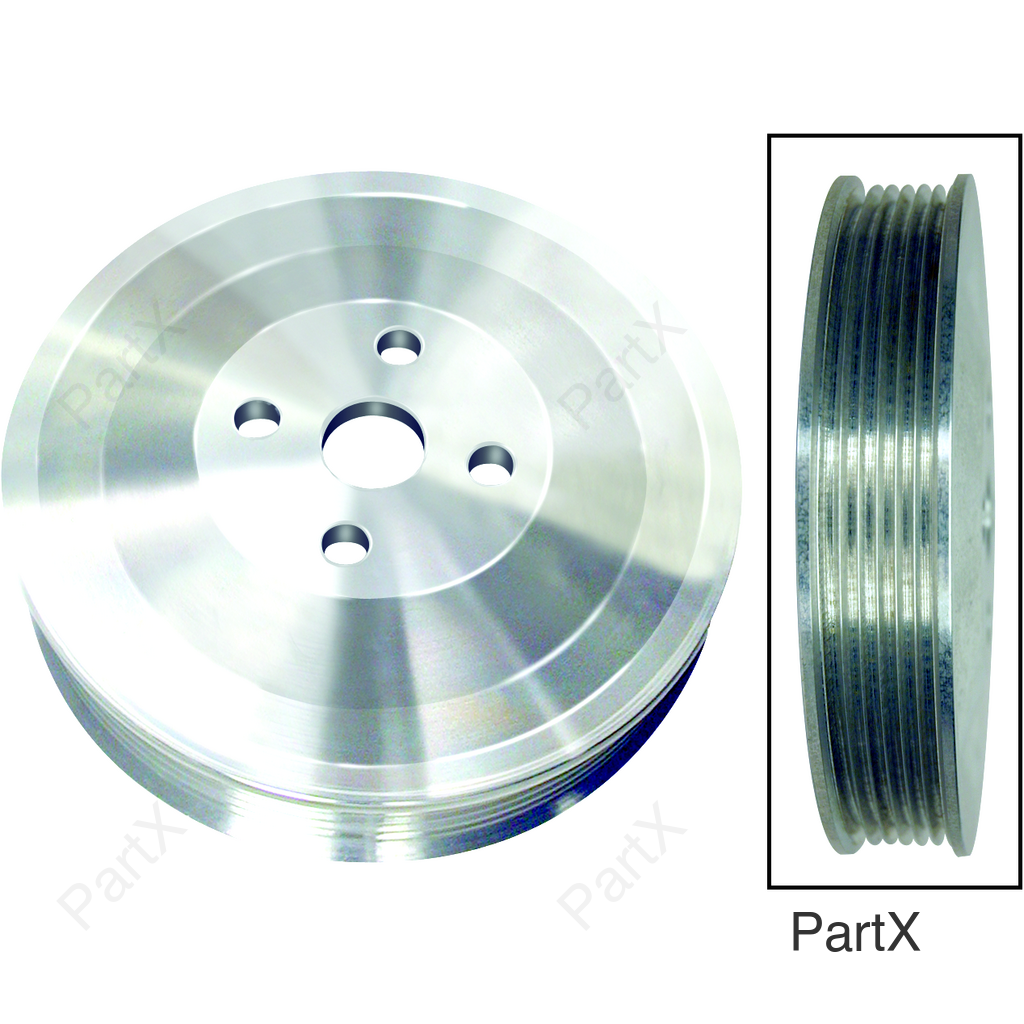 PULLEY- SERPENTINE  GLM DESIGN