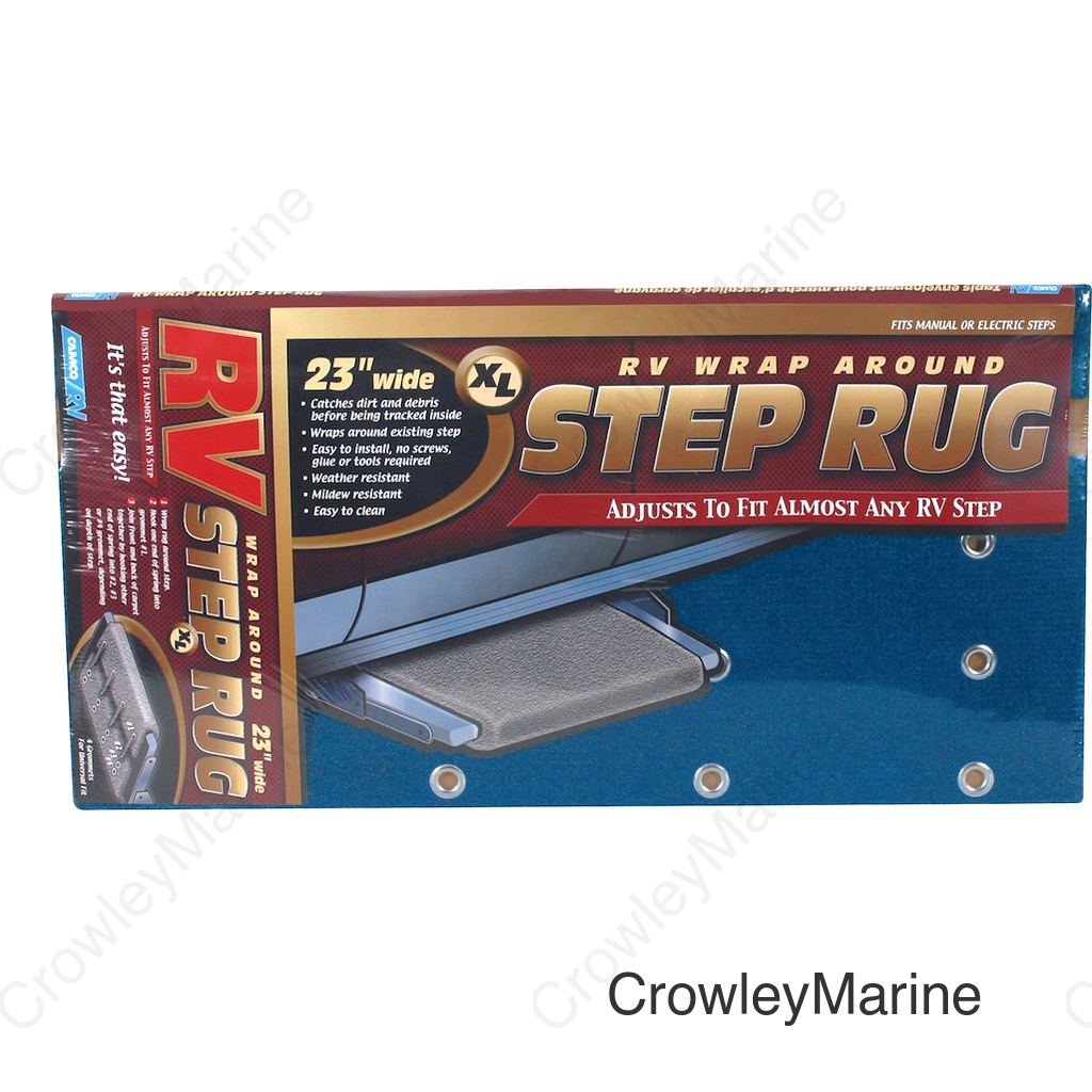 STEP RUG XL BLUE  23X22'