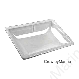 Specialty Recreation White Garnish, 18" x 22"