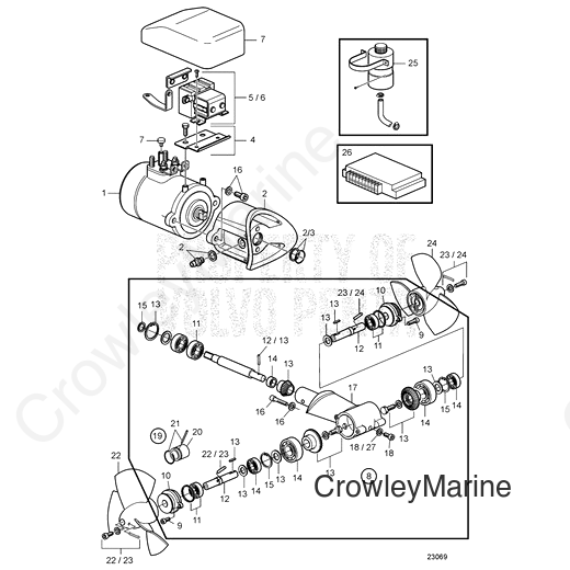 Relay - Volvo Penta - 41100670 (4110670)