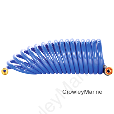 WASHDOWN HOSE COILED 20' 1/2"ID