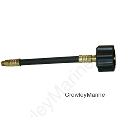 1/4" THERMO PIGTAIL 60" QCC X 1/4" F. INV FLARE (RV0000506)