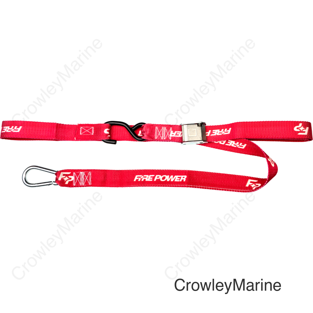 1.5" TIE-DOWN SOFT-TIE RED 2/PK