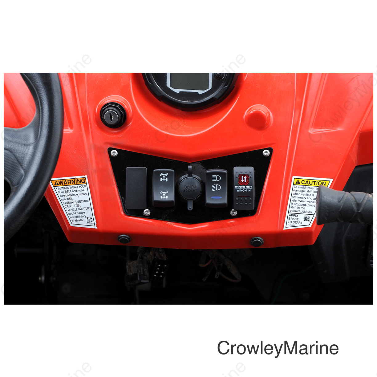 DSHPLT RZR8/900 4SWTCH BK