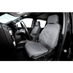 Covercraft 14 Chevrolet/GMC 1500 Waterproof Polyester SeatSaver Custom Front Row Seat Covers - Grey