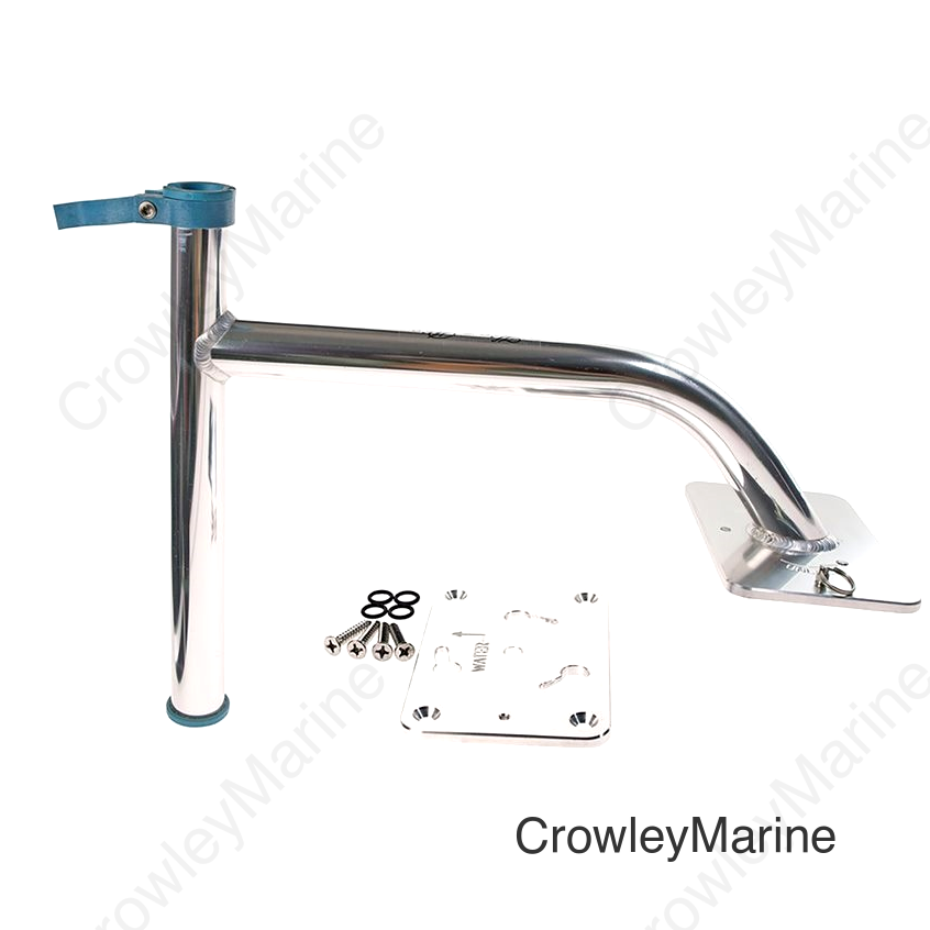 3 INCH BOW CLEAR ANODIZED (KPB30A)