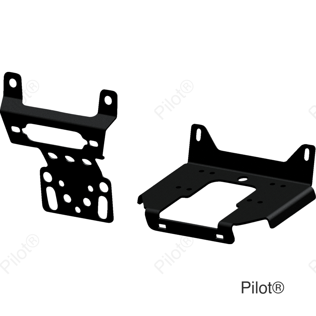 Winch Mount - Polaris RZR/General