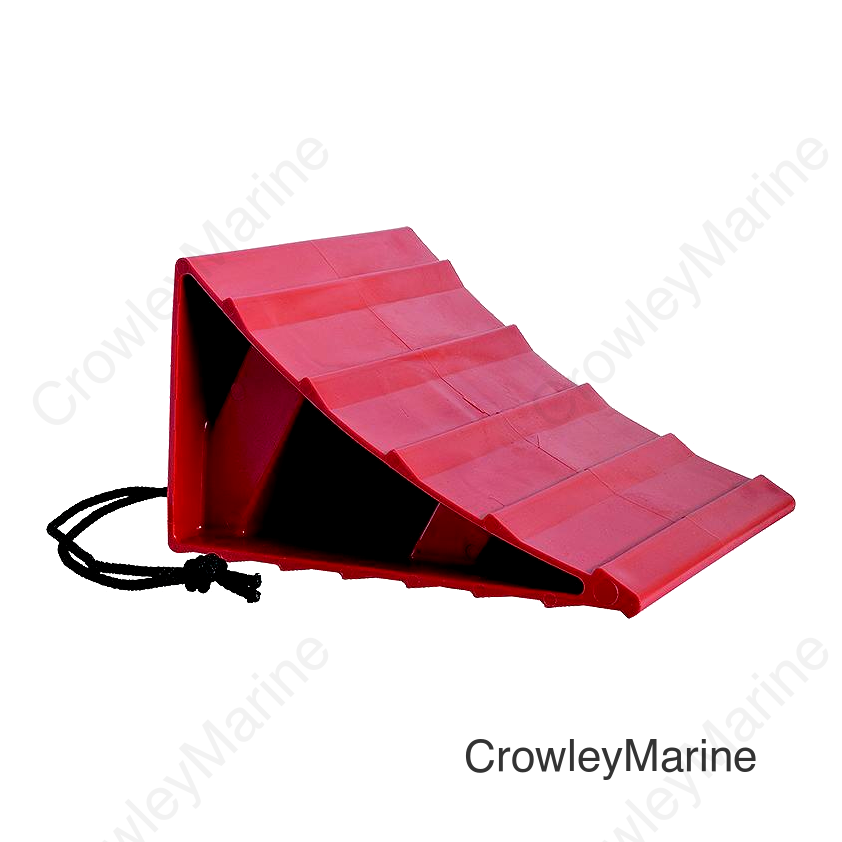 Valterra A100915 StayPut™ Wide Chock 5 7/8", Red