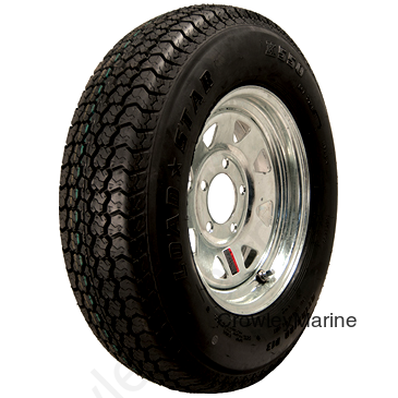 ST225/75D15"; 6-Hole Spoked Rim; Load Range D