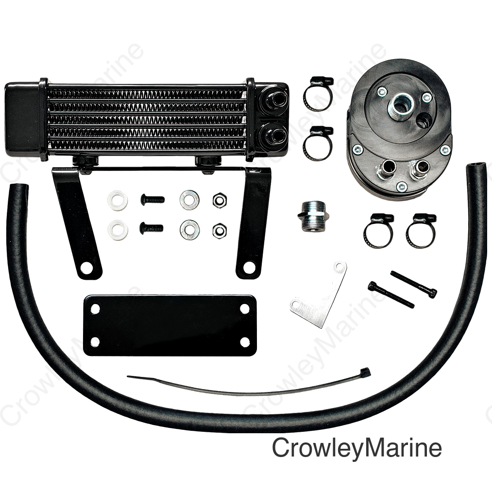 LOWMOUNT OIL COOLER BLACK