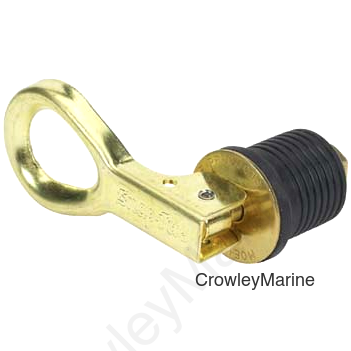 SNAP-TITE PLUG BRASS 1" (1/PK)
