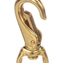Seachoice Swivel Eye Snap, Cast Brass, Size #3, 4-1/2 In. Long, 3/4 In. ID Eye thumbnail-1
