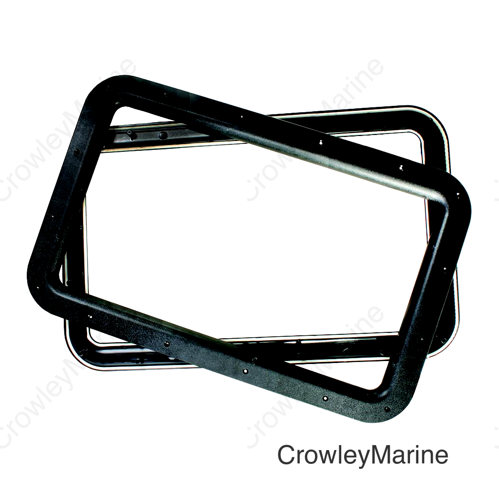 JR Products Deluxe Window Frame Set for RV Entry Door