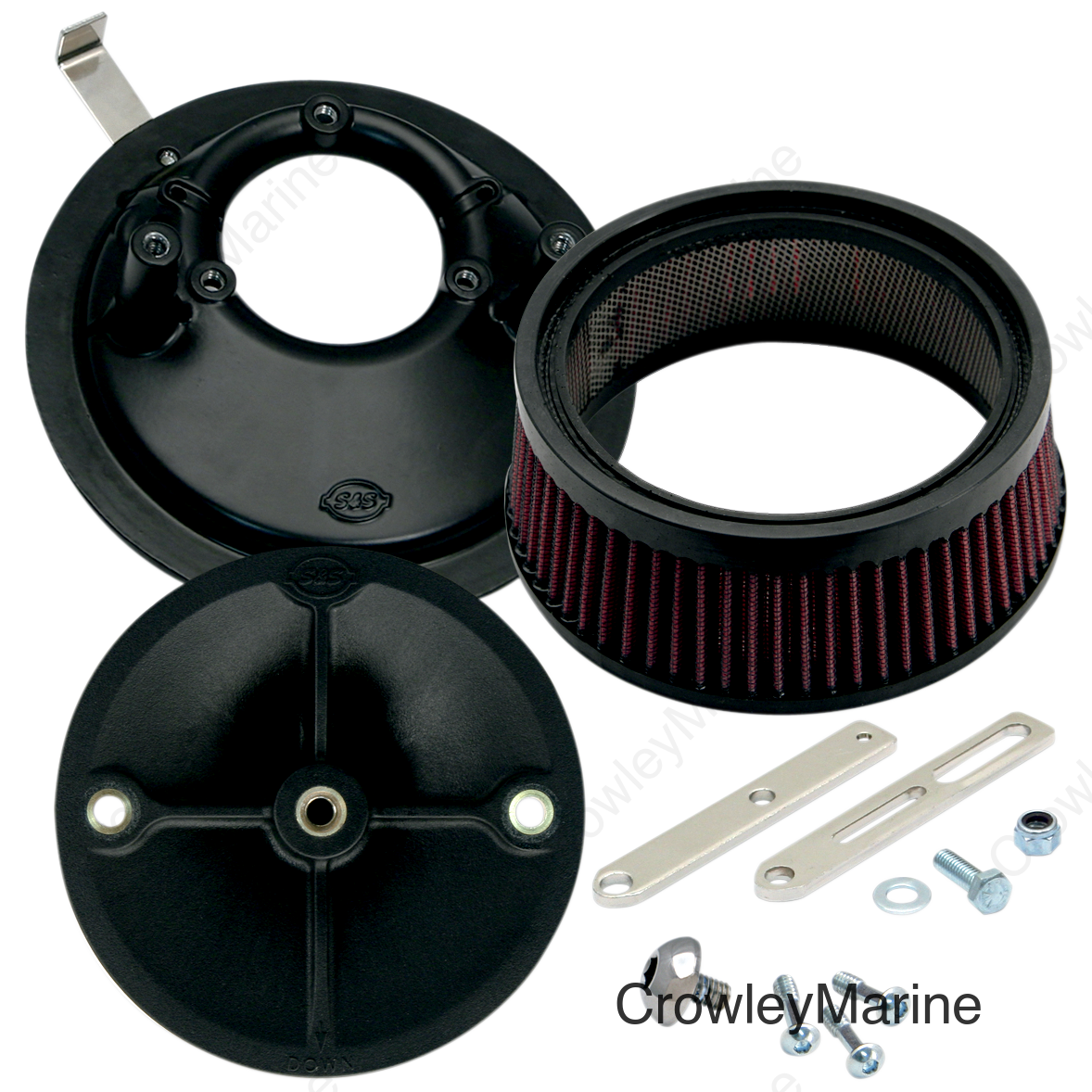 Super Stock™ Stealth Air Cleaner Kit - Black