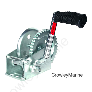 600Pound TRAILER WINCH With STRAP (W600D)
