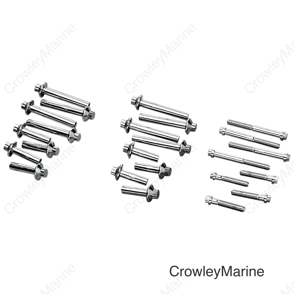 CHROME HEADBOLTS 92-17