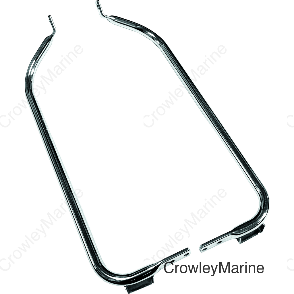 CHROME SADDLEBAG SUPPORT KIT FLT 97-08