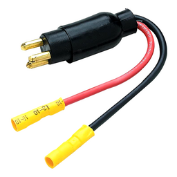 Seachoice Trolling Motor Plug, Straight, Male, Motor Side, 6 in. Lead Wires thumbnail-7